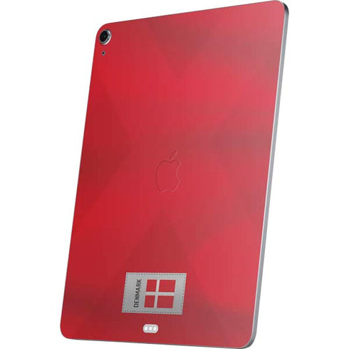 Denmark Soccer Flag Apple iPad Air Skin